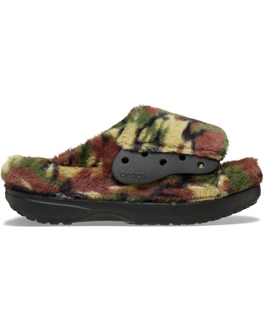 CROCSTM Black Classic Unfurgettable Camo Slide