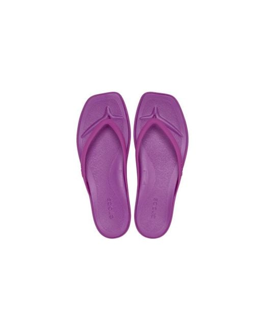 CROCSTM Purple Miami Flip