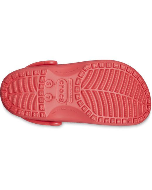 CROCSTM Red Classic Clog for men