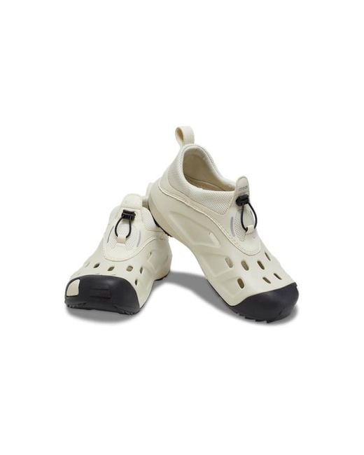CROCSTM Black Quick Trail Low; Bone