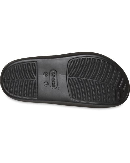 CROCSTM Black Dylan Platform Diamante Clog