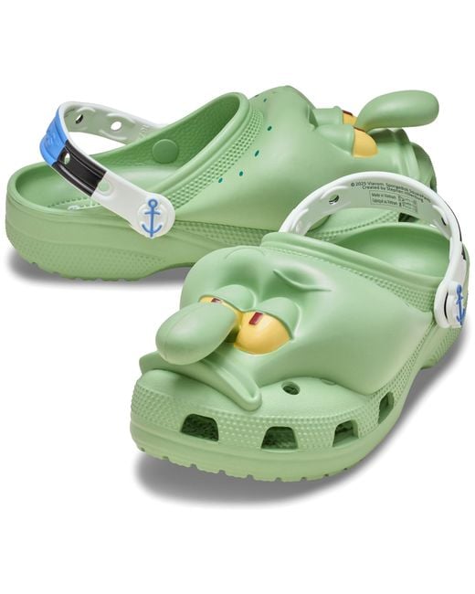CROCSTM Green Spongebob Squidward Classic Clog