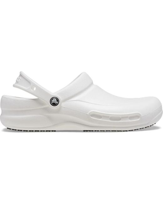 CROCSTM White Bistro Work Clog for men