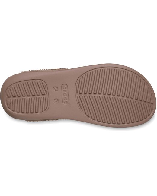CROCSTM Black Getaway Triangle Flip Flops
