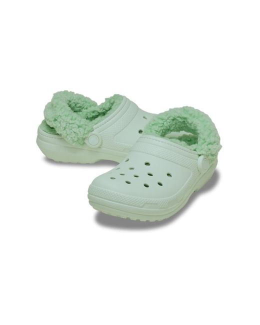 CROCSTM Green | unisex | classic fleece lined | clogs | | 36