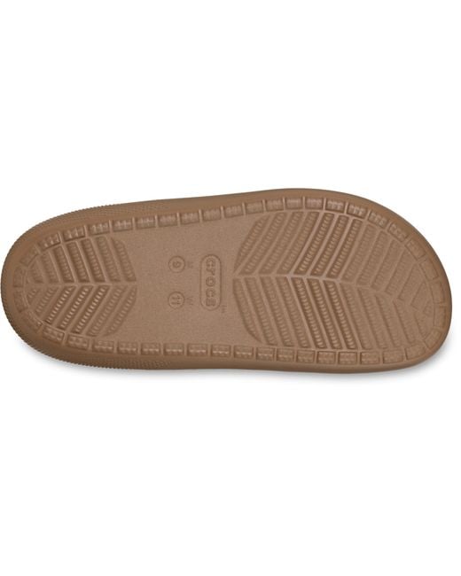 CROCSTM Black Classic Vegan Suede Moc