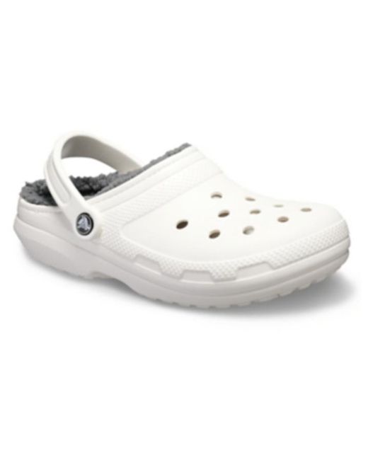 CROCSTM White | unisex | classic lined | clogs | weiß | 33