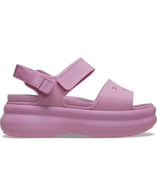 CROCSTM Purple Soho Y-Strap Sandal