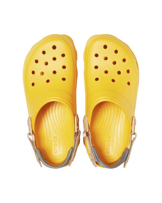 Yellow all terrain discount crocs