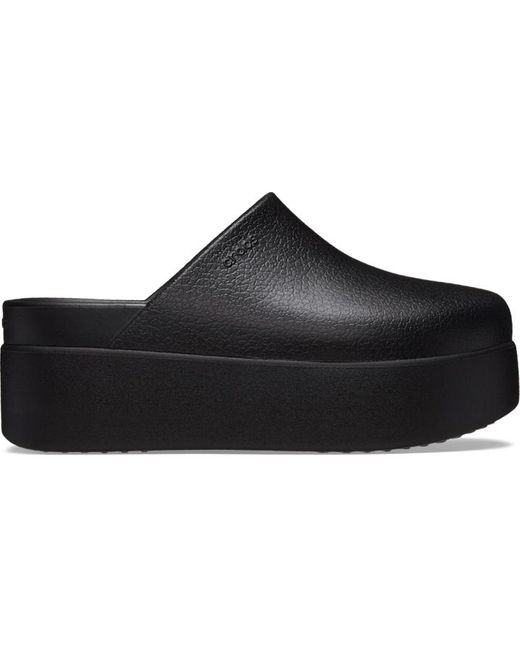 CROCSTM Black | damen | dylan platform | clogs | schwarz | 34