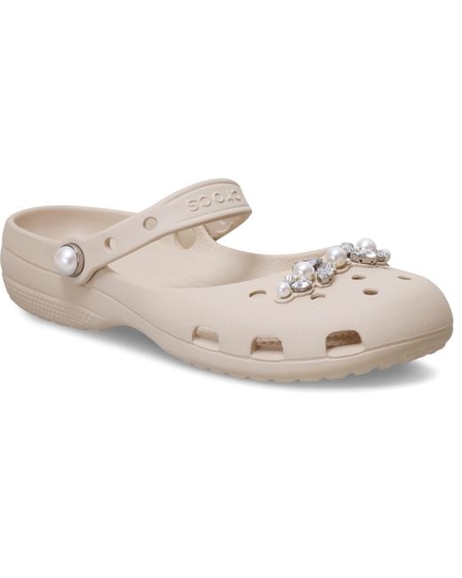 CROCSTM Black Classic Pearls Ballet