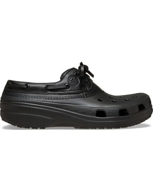 CROCSTM Black Classic Boat Shoe
