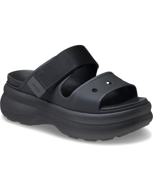 CROCSTM Black Soho Two Strap Sandal