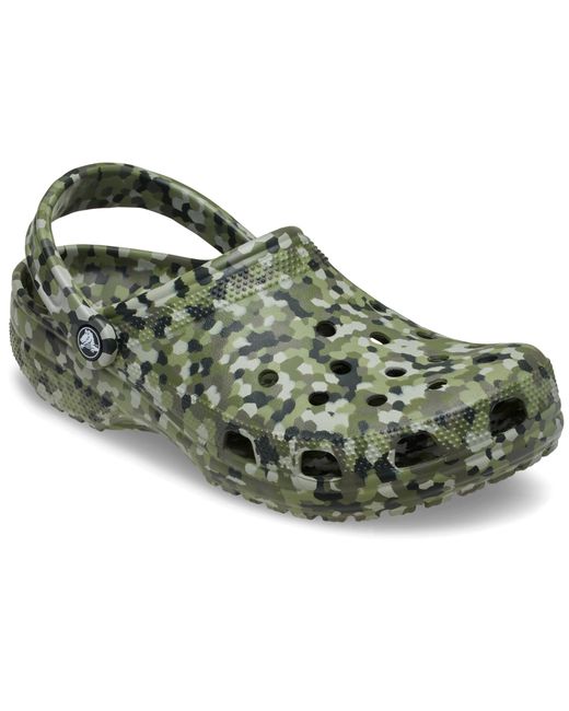 CROCSTM Black Classic Confetti Clog