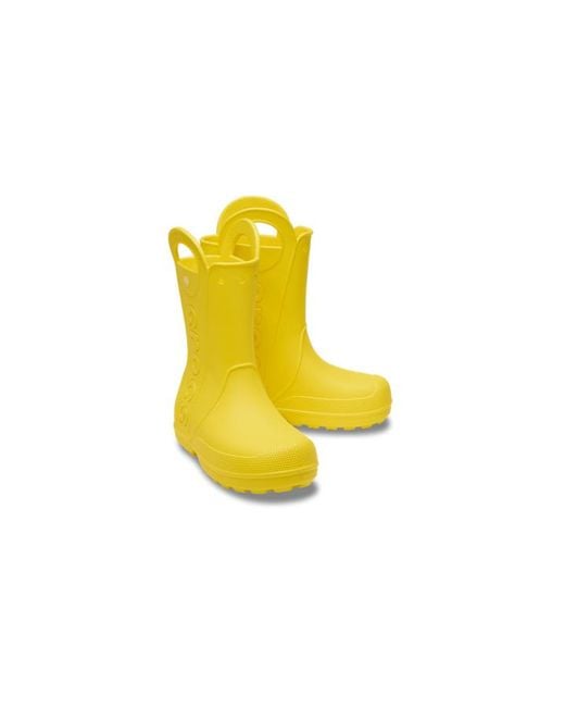 Handle It Rain Boot Bottes Femmes CROCSTM en coloris Black