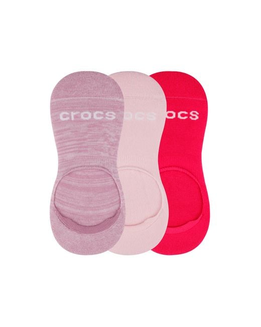 CROCSTM Black Hidden Liner Socks 3Pk