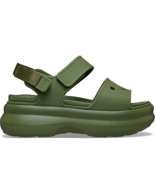 CROCSTM Green Soho Y-Strap Sandal