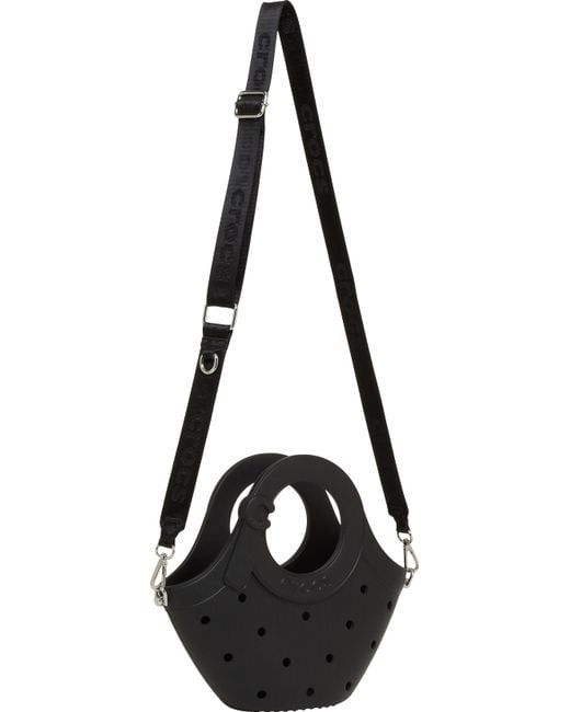 CROCSTM Black Small Handle Tote