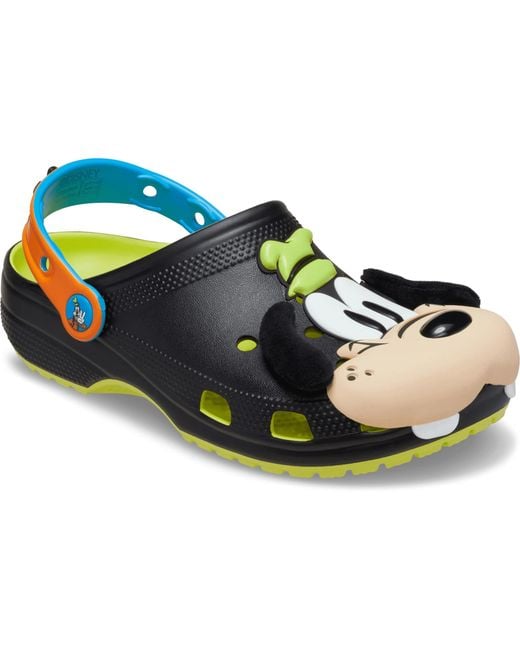 CROCSTM Black Goofy Classic Clog; Multi