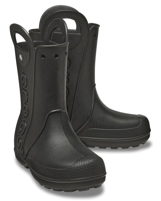 CROCSTM Black Handle It Rain Boot
