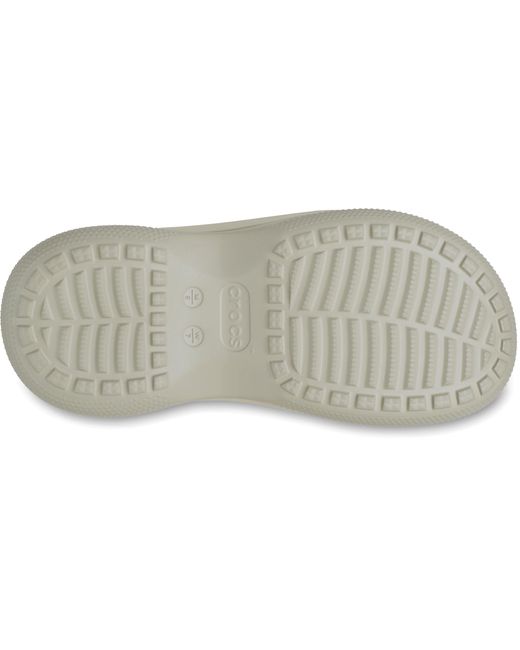 CROCSTM Black Classic Stacked Clog; Chalk