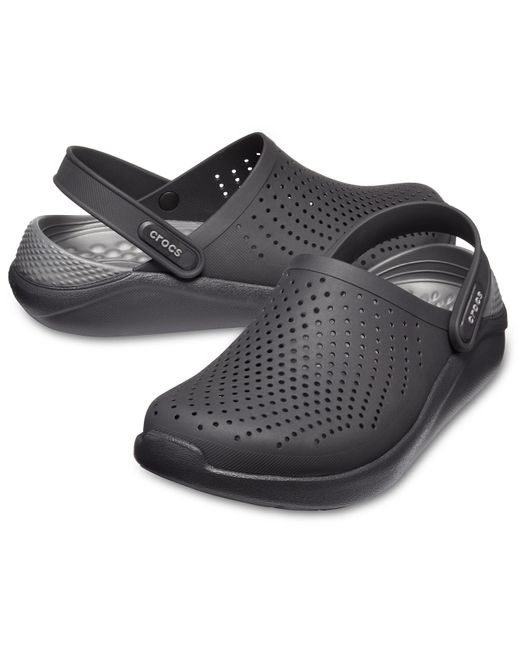 grey literide crocs