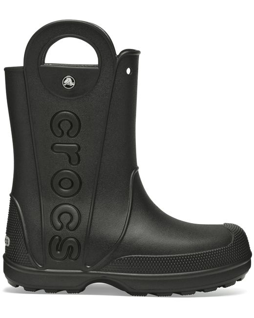 CROCSTM Black Handle It Rain Boot
