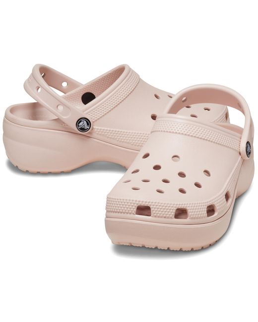 CROCSTM Black Classic Platform Clog