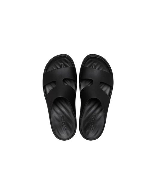 CROCSTM Black | damen | getaway platform h-strap | sandalen | schwarz | 34