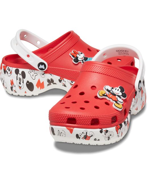 CROCSTM Black Mickey Platform