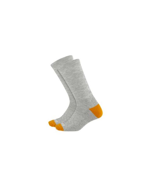 CROCSTM Black Socks Crew Texture Logo 3-Pack