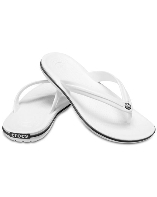 CROCSTM Black Crocband Flip