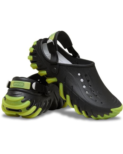 CROCSTM Black Echo Icy Ro Clog