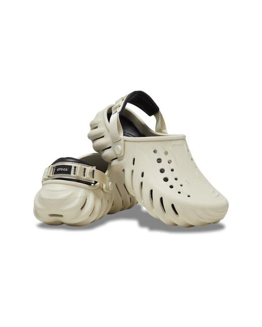 Echo Sabots Bone CROCSTM en coloris Black