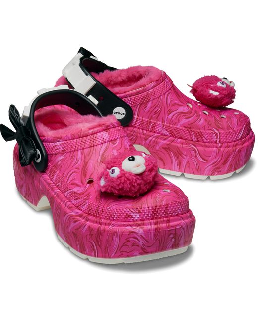 CROCSTM Black Fortnite X Stomp Lined Clog Cuddle Team Leader