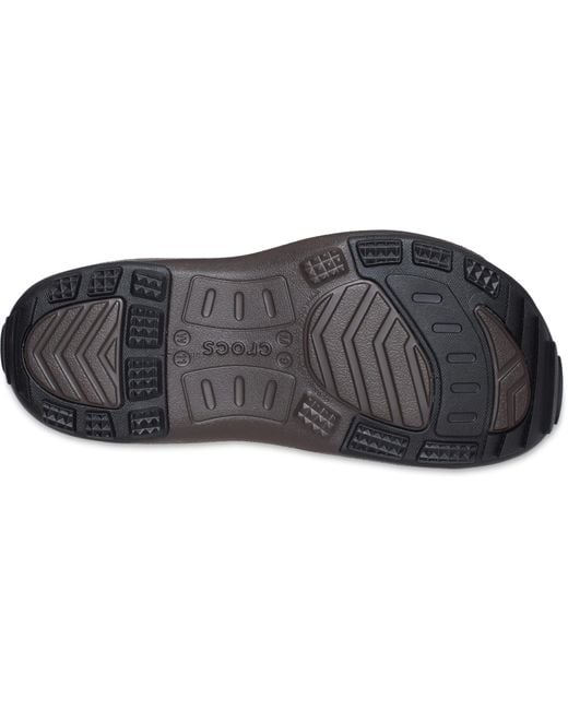 CROCSTM Black Quick Trail Low; Espresso