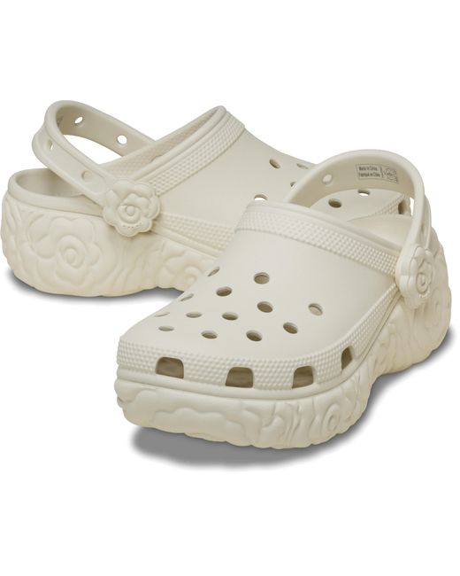 CROCSTM Black Classic Platform Bloom