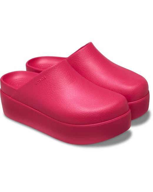 CROCSTM Black Dylan Platform Clog