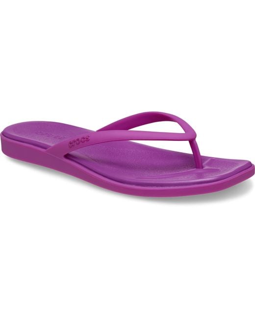 CROCSTM Purple Miami Flip
