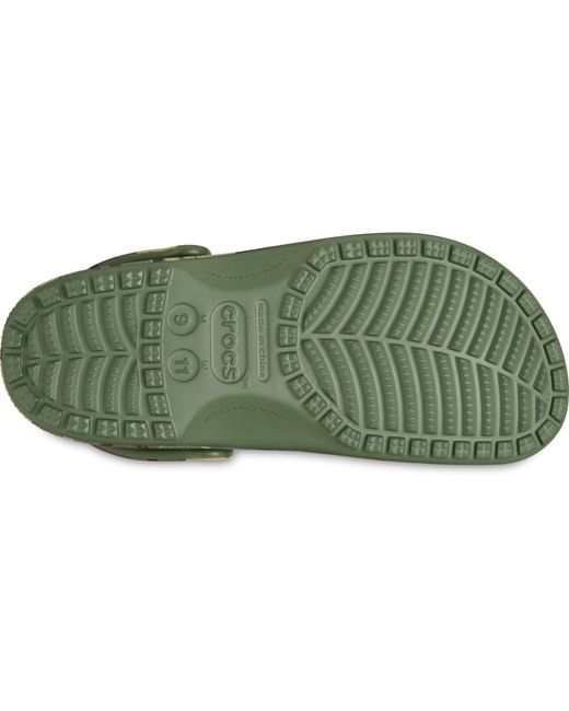 CROCSTM Black Classic Camouflage Clog; Army Multi