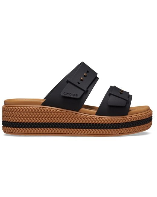 CROCSTM Black Brooklyn Woven Buckle