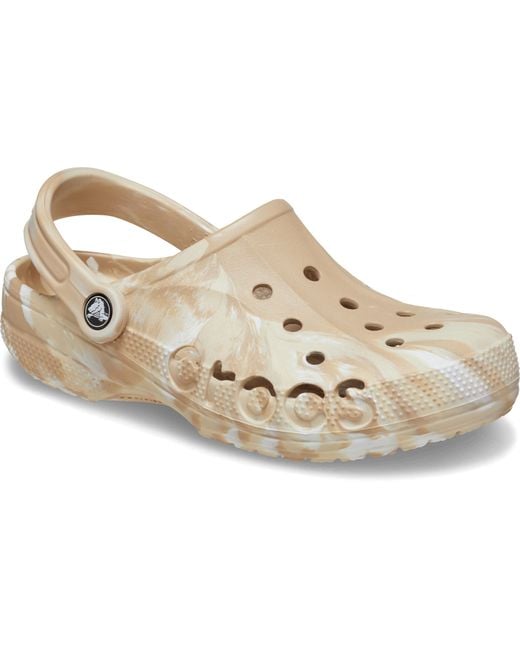 CROCSTM Black Baya Marbled Clog; Chai Multi