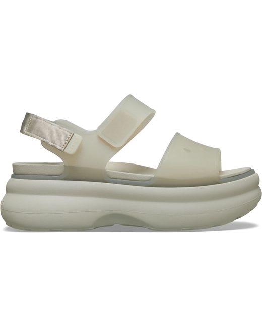 CROCSTM Black Soho Y Strap Frosted