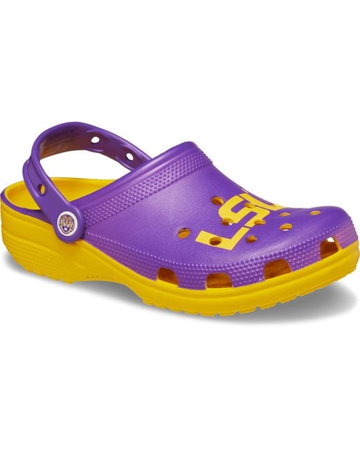 CROCSTM Black Lsu Classic Clog