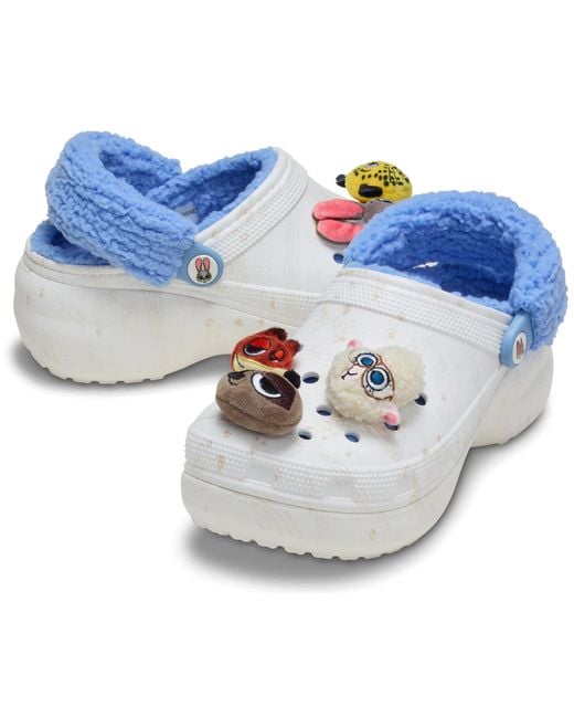 CROCSTM Blue Disney Zootopia Classic Platform Lined
