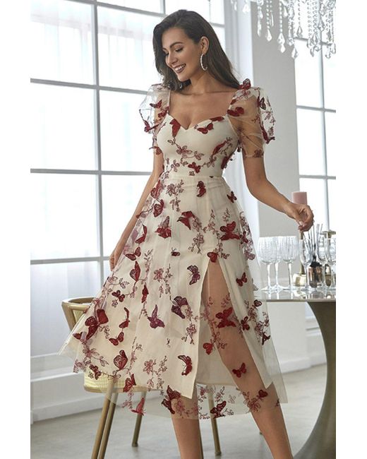 Crystal Wardrobe Synthetic Butterfly 