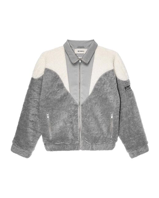 MISBHV Gray 80's Fleece Jacket for Men - Lyst