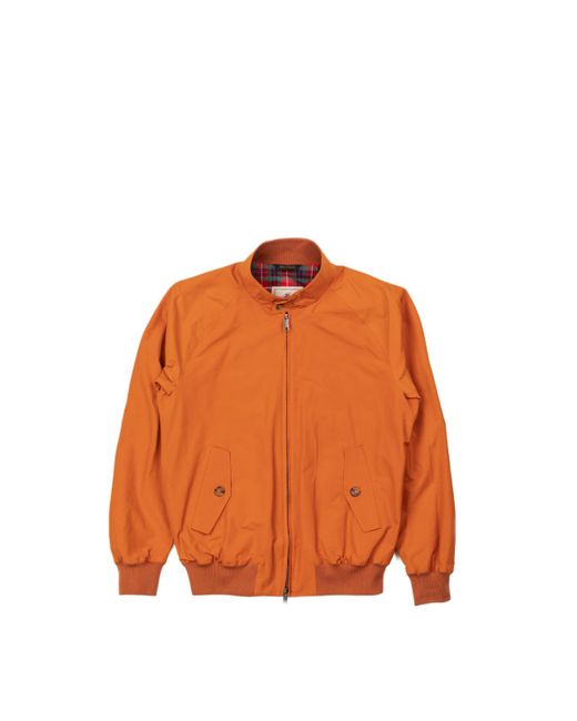 Baracuta Cotton G9 Original Harrington Jacket in Rust (Orange) for Men |  Lyst Canada