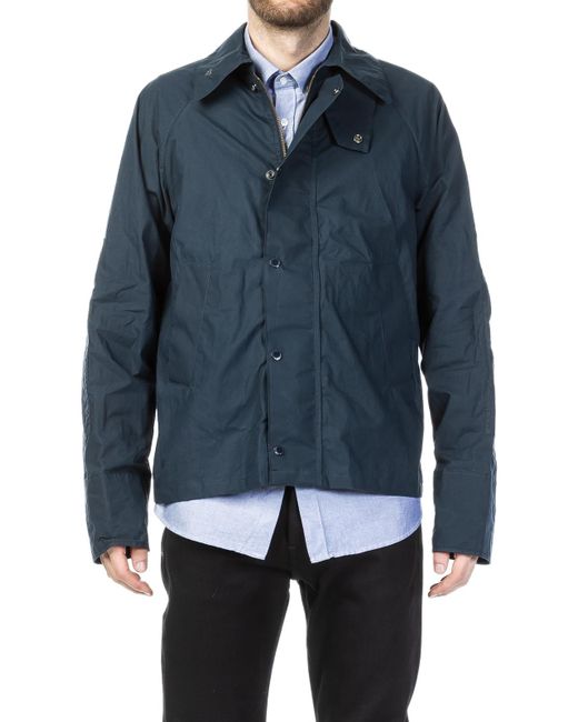 barbour x engineered garments washed graham casual jacket