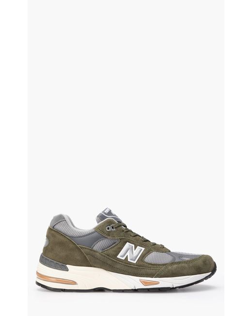 New Balance Suede M991 ggt Green/grey "made In Uk" in Green, Grey (Grey